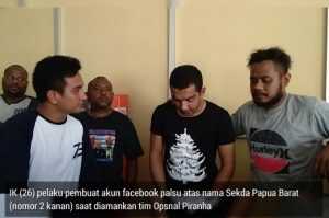 Puluhan Wanita Tertipu Akun Palsu Facebook Sekda Papua Barat
