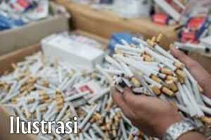 Oknum Toko Grosir Diduga Bantu Distributor Rokok Illegal