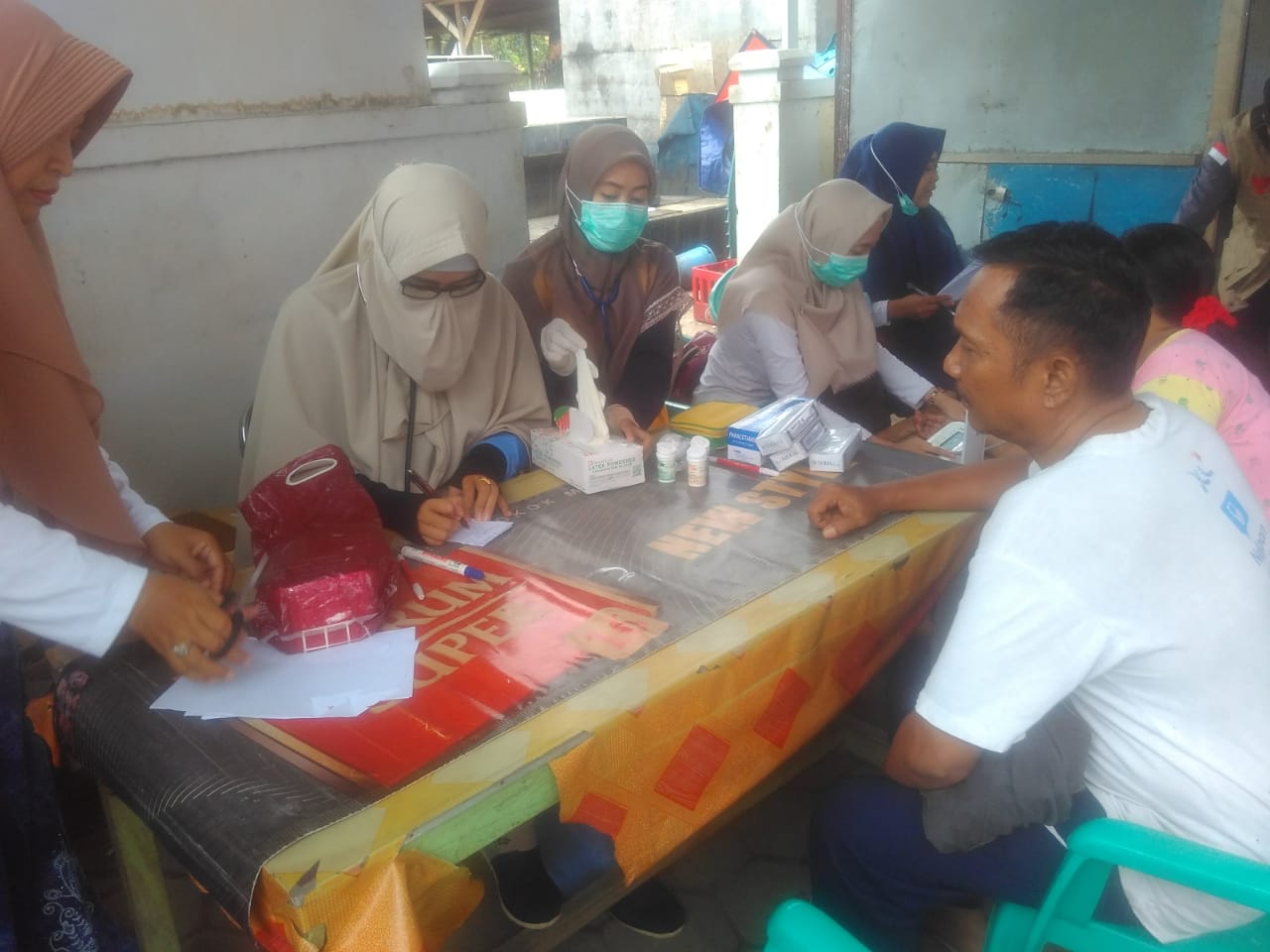 Relawan Prabowo – Sandi (Repas) Banten Gelar Pengobatan Gratis dan Senam Masal