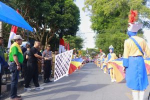 Lomba Gerak Jalan Indah dan Drumb Band Meriahkan HUT ke-74 RI