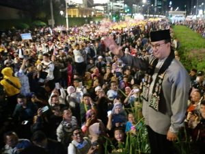 Ratusan Warga Jakarta Peringati Tahun Baru Islam 1441 H di Sepanjang Thamrin – Sudirman