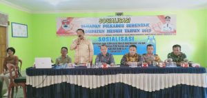 Sosialisasi Tahapan Pilkades Serentak Di Kabupaten Mesuji Tahun 2019