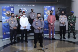 Kapolri Jenderal Listyo Sigit Prabowo, Resmikan Launching Tilang Elektronik Tahap Satu di 12 Polda