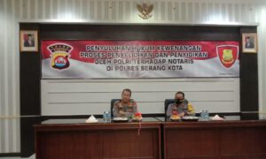 Bidkum Polda Banten Laksanakan Penyuluhan Hukum Proses Lidik dan Sidik