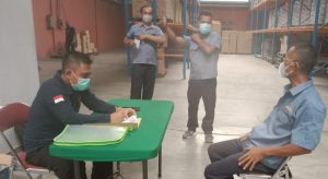 Biddokkes Polda Banten Gelar Vaksinasi di PT Jimco Cikande 1 IMG 20220315 161400