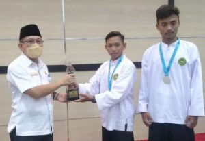 PJ Sekda Pandeglang Sambut Atlet Peraih Medali di Championsip Ke 1 Kesti TTKKDH 1 IMG 20220407 033557