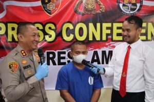 Polres Lamandau Amankan Terduga Pelaku Pengedar Uang Palsu 1 IMG 20221003 WA0021