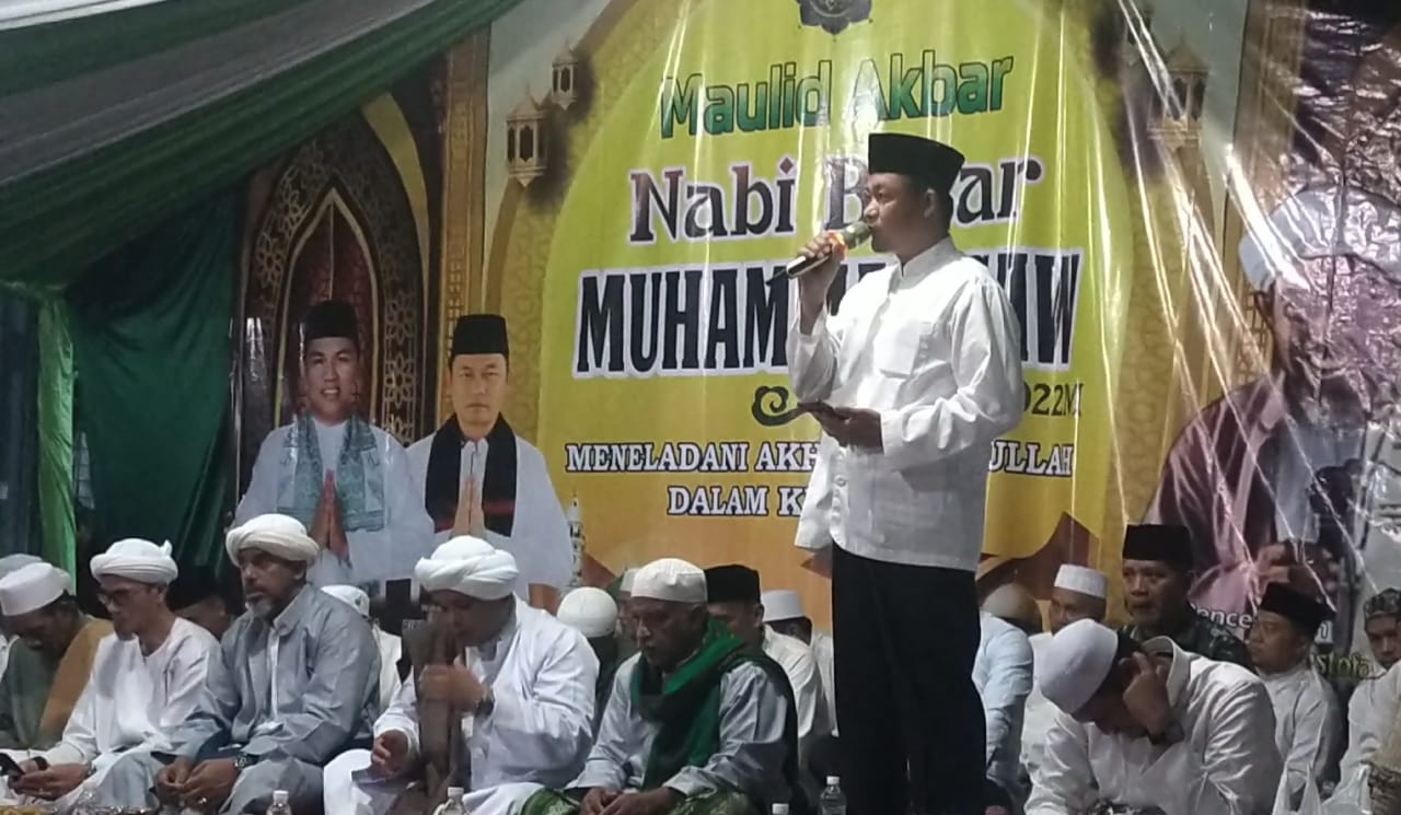 Bupati dan Wabup Sidrap Hadiri Maulid Akbar di Bila Riase, Warga Antusias