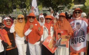 Kecewa Tak di Izinkan Penggunaan Stadion, Kader PKS Tumpah Ruah di Jalan Jendral Ahmad Yani