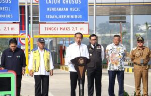 Dukung Transportasi, Pariwisata dan Investasi di Sukabumi, Presiden RI Resmikan Tol Bocimi Sesi Dua