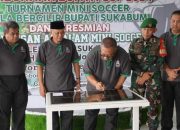 Tournamen Mini Soccer Bupati Sukabumi Cup di Lingkungan Pesantren Resmi Dibuka