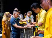 HUT KE-108 Kecamatan Lamala Ditutup, Bupati Banggai Berikan Hadiah untuk Pemenang Lomba Volly