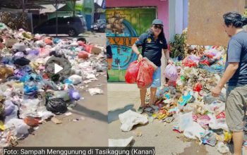 Sempat Viral di Medsos, Ini langkah LP3 untuk Sampah Menggunung Tak Terurus di Rembang